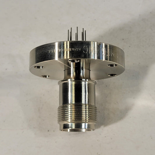 MDC 2.75" DN35CF Conflat 10-Pin Electrical Feedthrough High Vacuum Multi-Pin