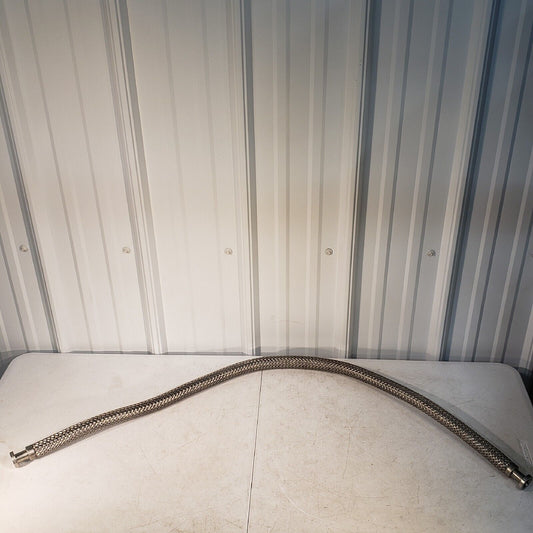 MDC MFG DN16CF 1.33" Rotatable 4 Ft Bellows w/ Braided Sheath Hose High Vacuum