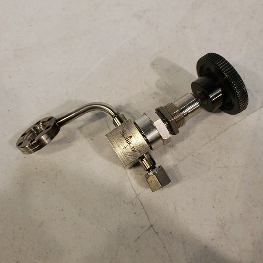 Nupro Swagelok SS-4BK-TW  1/4" Swagelok, 1.33" DN16CF Conflat Stainless Steel