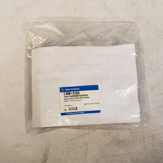 Agilent Technologies Spare Part Kit F 50ml WSS LIQ Head R007101674 TMP40866 HPLC
