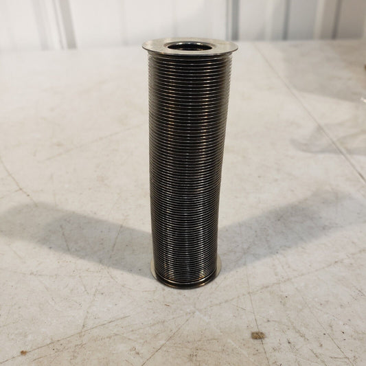 Flangeless Bellows High Vacuum Stainless Steel 1-1/8" OD 5/8" ID 3-1/2" Length