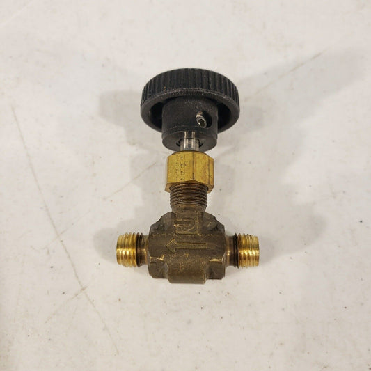 Parker 6Z-V6LN-S, NEEDLE VALVE, V SERIES, 1/4" Swagelok