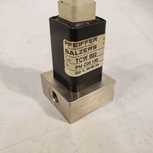 PFEIFFER BALZERS TCW 002 WATER COOLING MONITOR 220 V, 50/60HZ, PMC00130