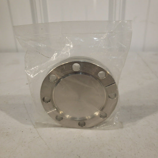 3.38" NW50CF Conflat Blank Flange CF Stainless Steel High Vacuum