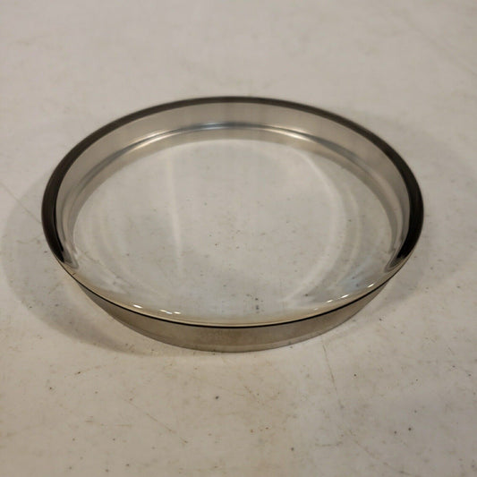 4" Diameter Replacement Quartz Viewport For 6" 8" Conflat Recessed Flange