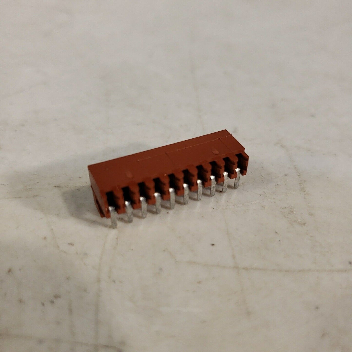 LOT OF 5-- 10-pin Through Hole PCB Connector