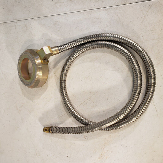 Microscope Ring Light Fiber Optic 3-1/2" OD 1-7/8" ID 41" Length