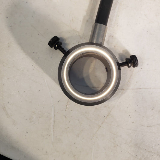 Microscope Ring Light Fiber Optic 1-7/8" OD 1-1/" ID 36" Cable Length