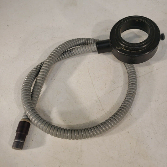 Fiber Optic Microscope Ring Light Length: 32", ID: 50mm, Bundle: 9mm
