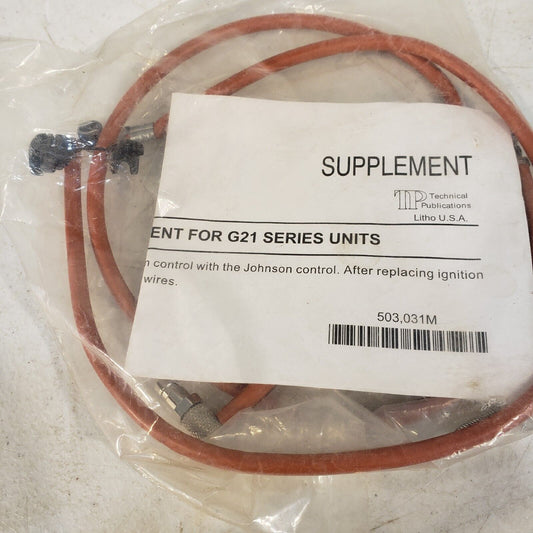 Lennox Ignition Control Wiring Replacement For G21 Units 503,031M