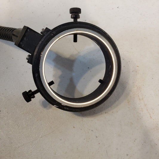 Schott Microscope Ring Light Fiber Optic 2-3/4" OD 2" ID 36" Length