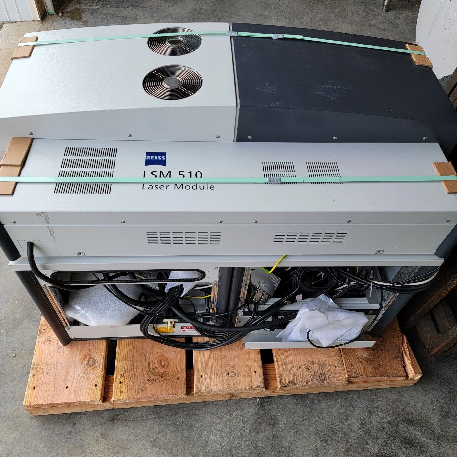 Carl Zeiss LSM 510 Laser Scanning Module - LASOS LGK Beams Still Prese ...