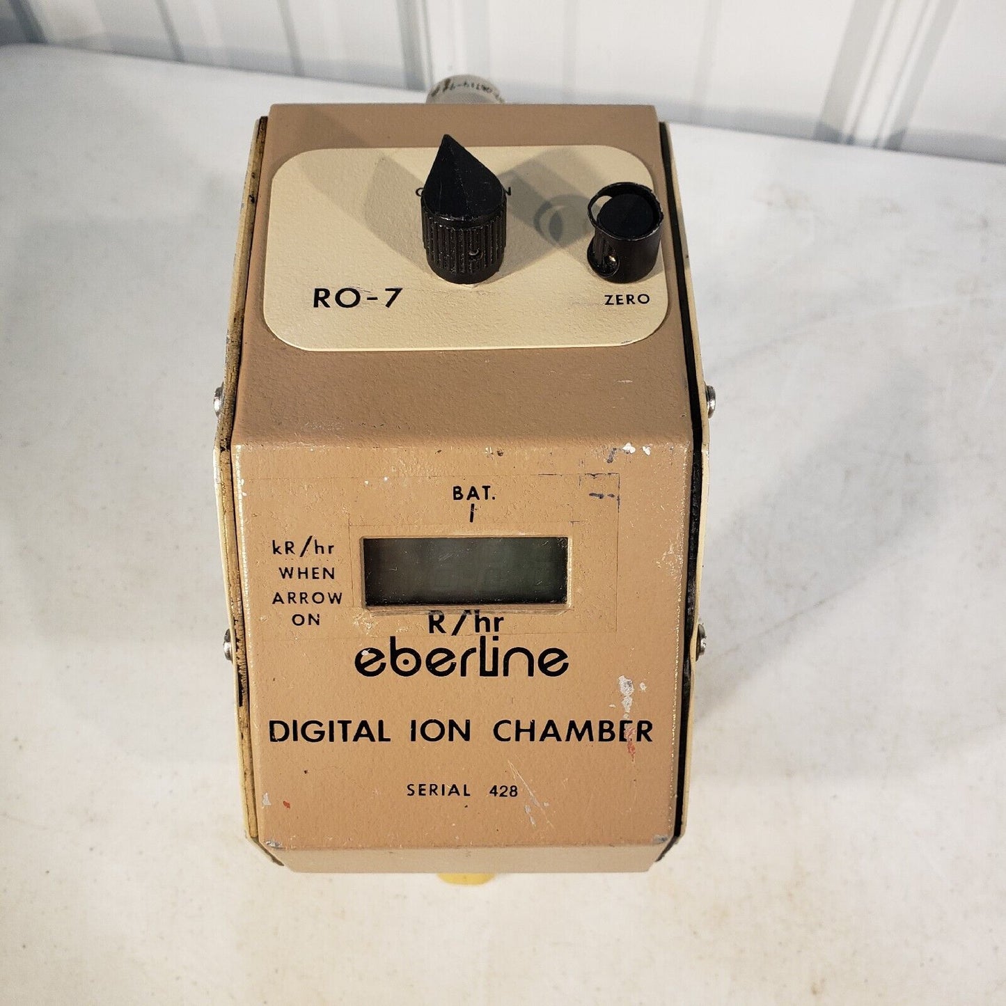 Vintage Eberline Digital Ion Chamber RO-7 Powers On – Lab Liquidators Store