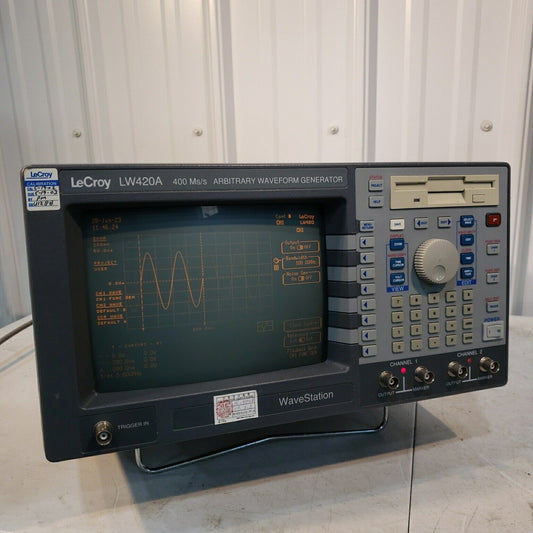 LeCroy LW420A 400Ms/s Arbitrary Waveform Generator Wavestation - Tested Working