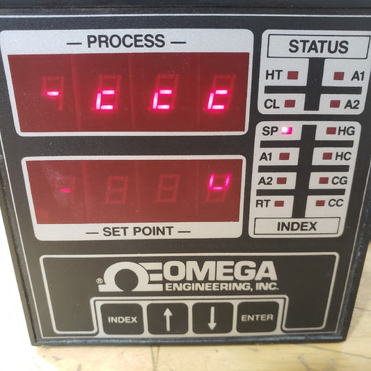 Omega 6002-P1-T2-A1 Temperature Controller Range -200 To 600 ⁰C 120/240 VAC
