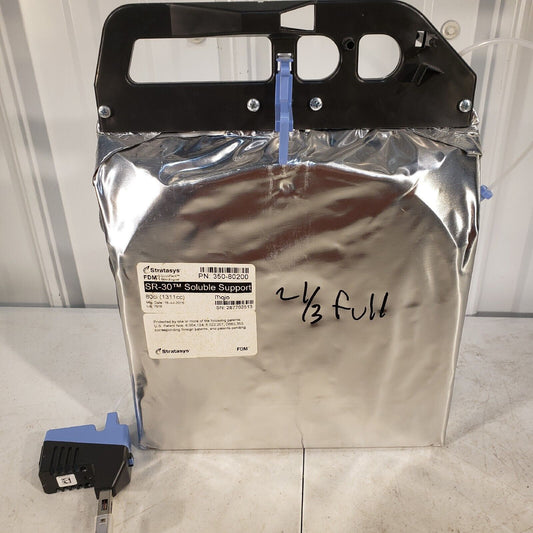 Stratasys SR-30 Soluble Support Cartridge For 3D Mojo Printers 1/3 Full