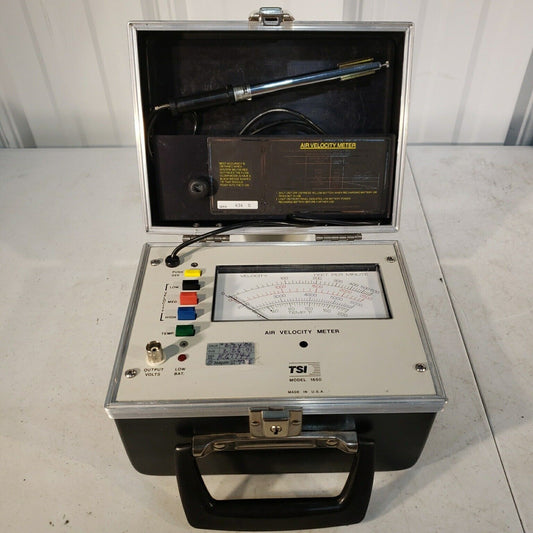 TSI Model  1650 Air Velocity Meter w/Probe