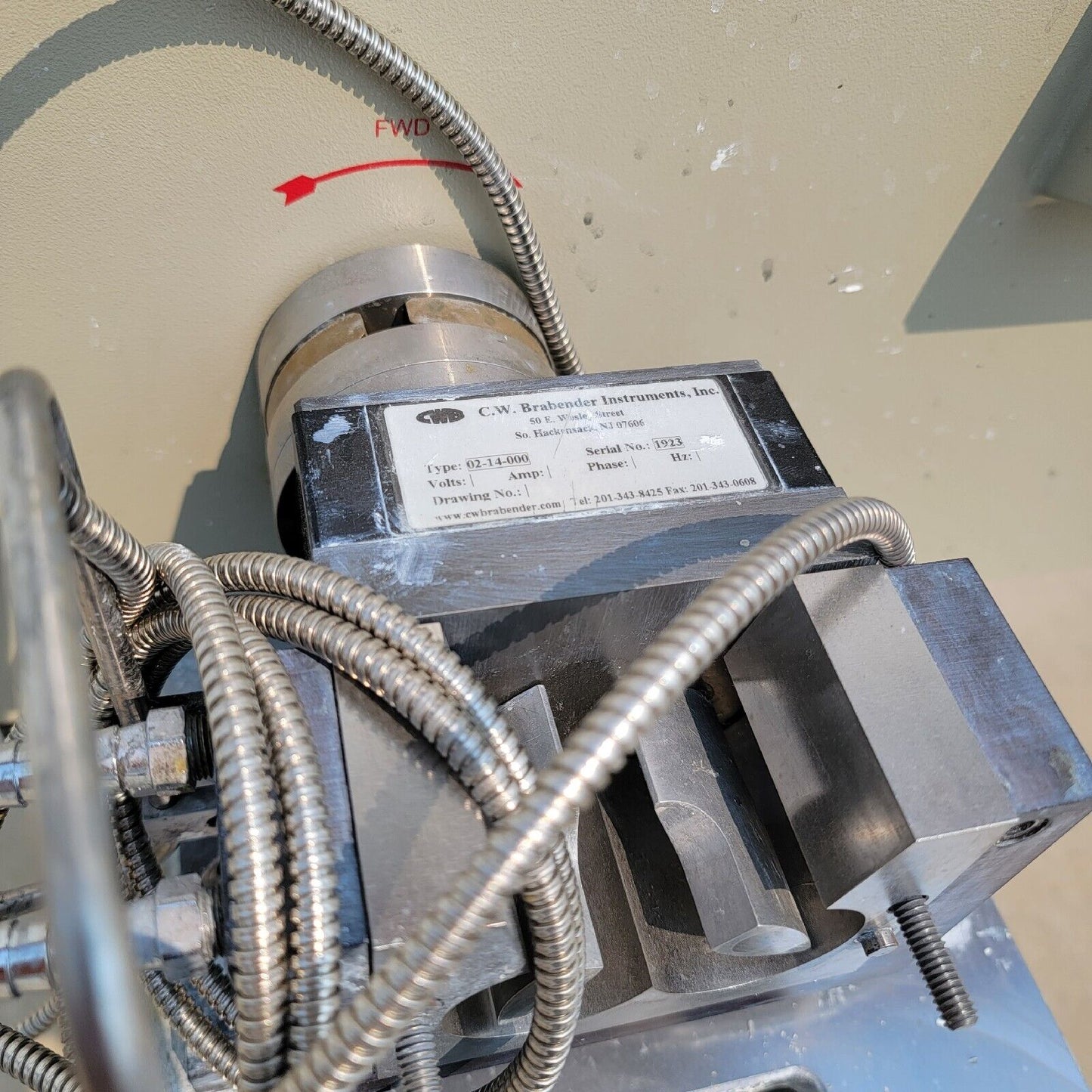 CWB CW Brabender ATR Plasti-Corder Torque Rheometer Extruder 01-46-000 230v 3ph
