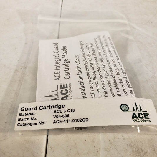 ACE Guard Cartridge Holder 3C18 HPLC ACE-111-0102GD - 5 Pack