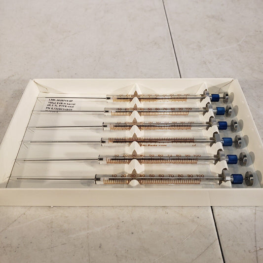 PAL L-Mark Syringe 100ul FN, 22s, Pt 3, PTFE 6 Pack HPLC LMK.2620719-6P