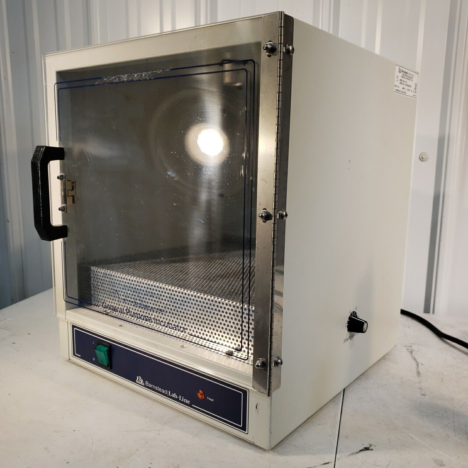 Barnstead Lab Barnstead Lab Line Incubator 120V Model No. 150 Tested Working – Lab ...