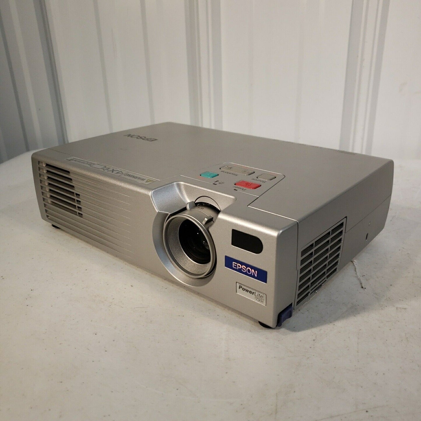 Epson PowerLite 730C LCD Projector - Tested Works