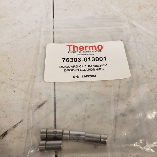 Thermo Fisher Uniguard C4 3UM 10x3mm Drop-in Guards 4 Pack HPLC