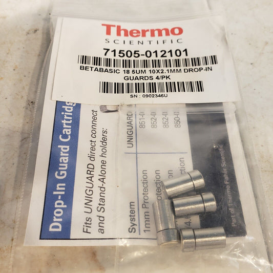 Thermo Fisher Betabasic 18 5UM 10x2.1mm Drop-in Guards 4 Pack HPLC