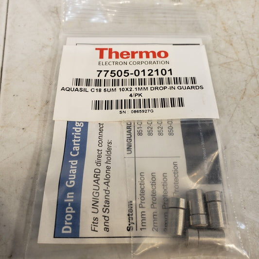 Thermo Fisher Aquasil C18 5UM 10x2.1mm Drop-in Guards 4 Pack HPLC