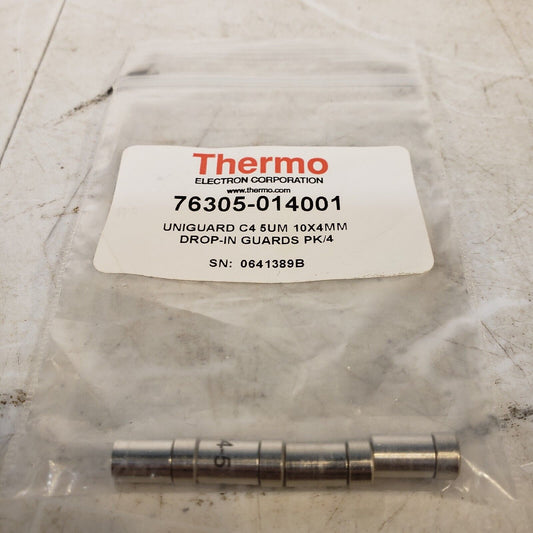 Thermo Fisher Uniguard C4 5UM 10x4.0mm Drop-in Guards 4 Pack HPLC