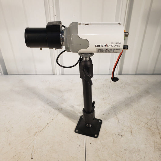 Super Circuits PC153C5G Camera w/ CCTV Lens with Mount