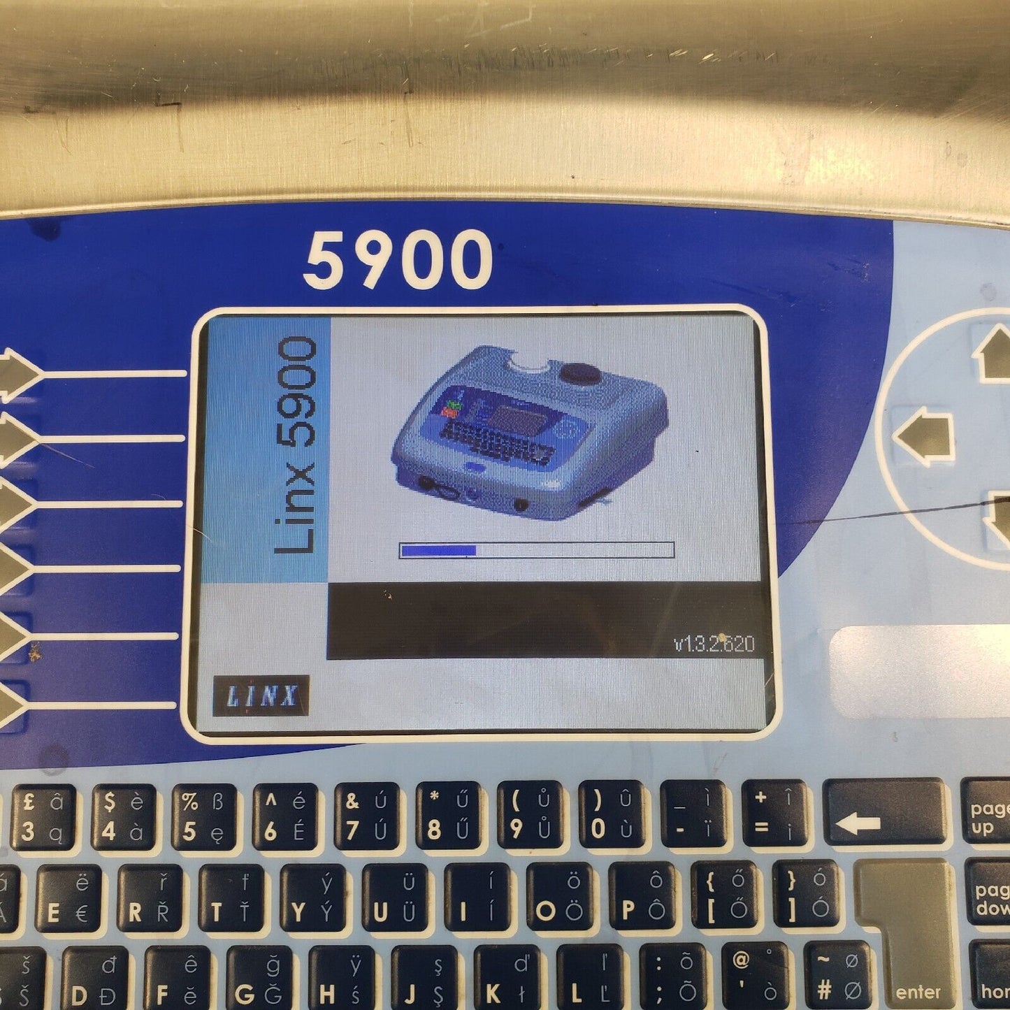 LINX 5900 Continuous Ink Jet Coder Printer 120v w/ Print Head