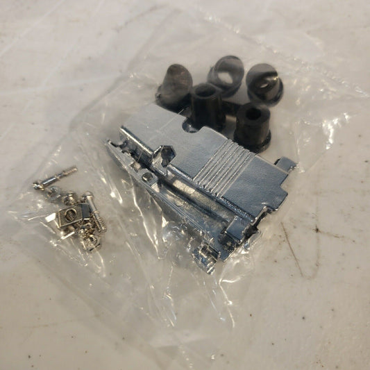 D-Sub Hood for 9 pin DB09 DB9 Connector Metal 5 pcs Lot