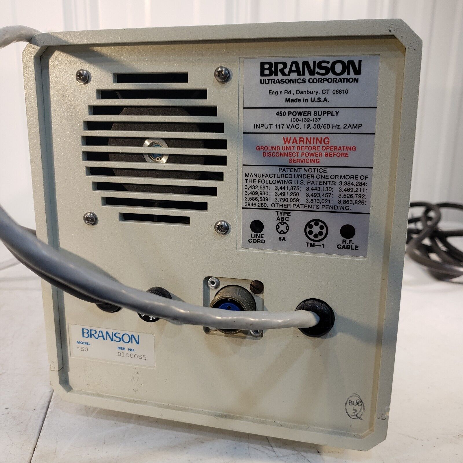 VWR Scientific Branson Analog SONIFIER 450 Disruptor w/ Horn Probe