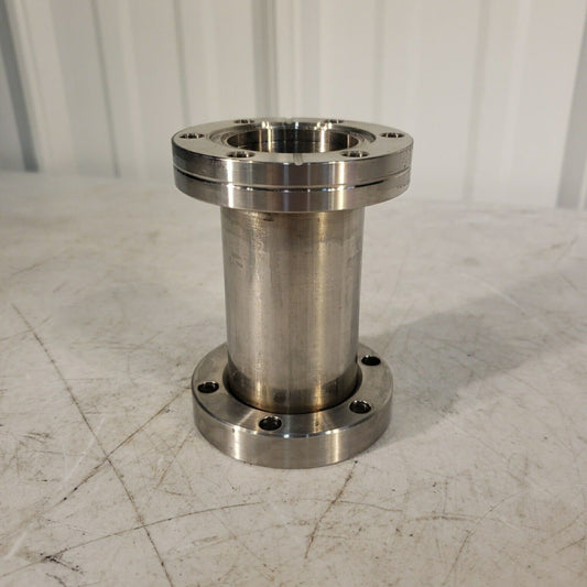 DN35CF 2.75" Conflat Rotatable Full Nipple 4" Length High Vacuum Stainless Steel