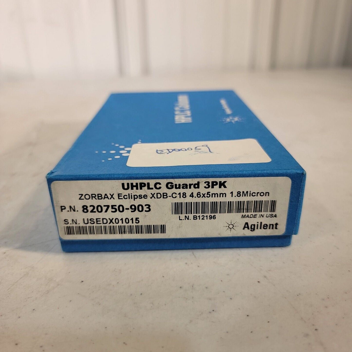 Agilent Guard Column HPLC Zorbax Eclipse XDB-C18 4.6×5mm 1.8 Micron 820750-903
