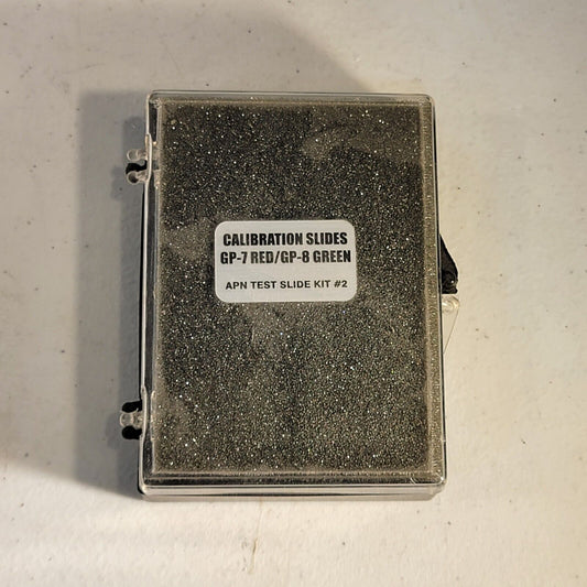 GenePix GP-7 Red GP-8 Green Test Calibration APN Verification Slides #2