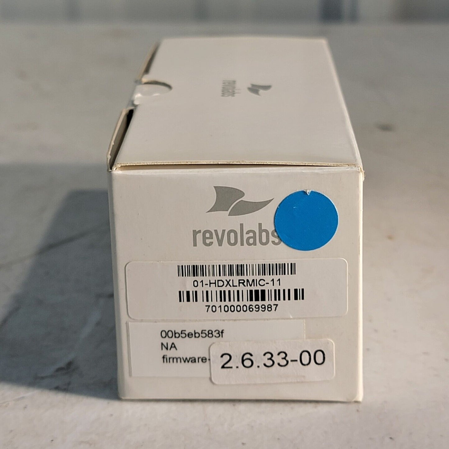 Revolabs HD XLR Universal Wireless Adapter Handheld Microphones 01-HDXLRMIC-11