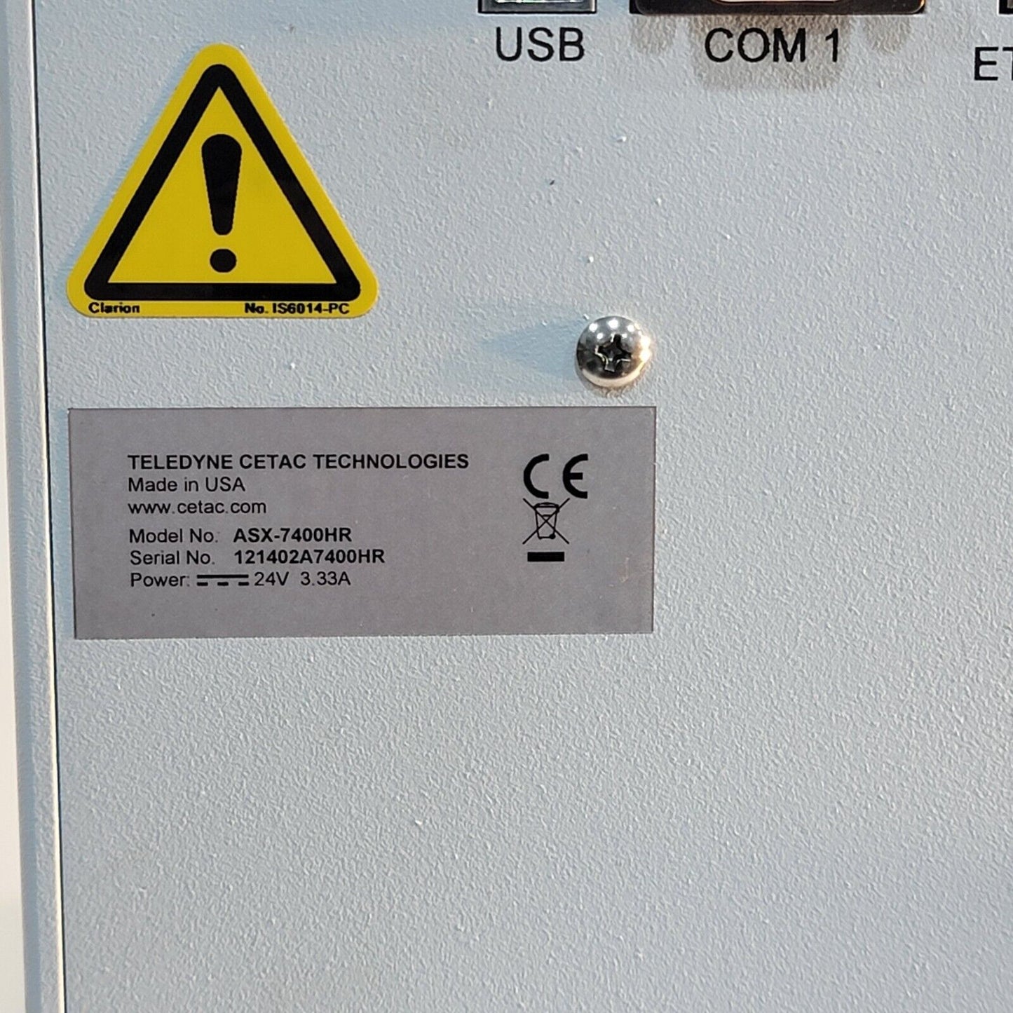Teledyne Cetac CDS Analytical ASX-7400HR Homogenizing Autosampler Base