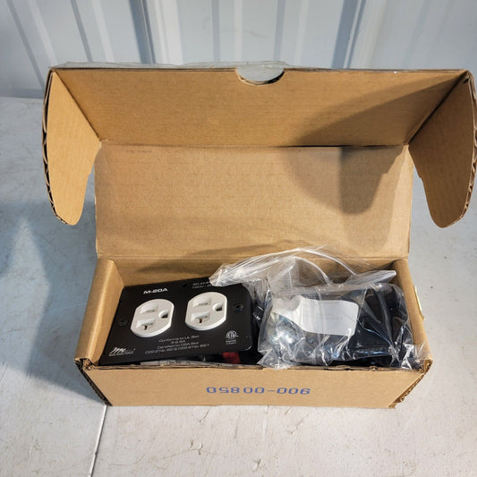 New Middle Atlantic Products M-20A 4" MPR 20A Duplex Module