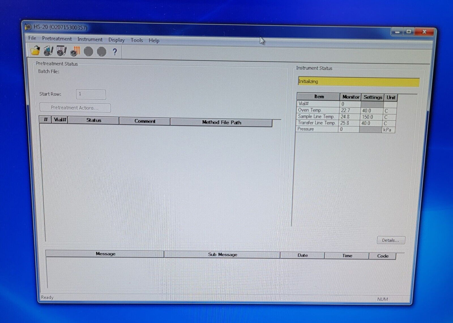 *READ* Shimadzu HS-20 Loop Headspace Sampler For Chromatography Spectroscopy