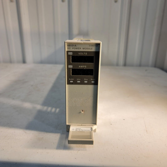 Agilent DC Power Module 8V 16A 66101A 9100-4932 Working Tested