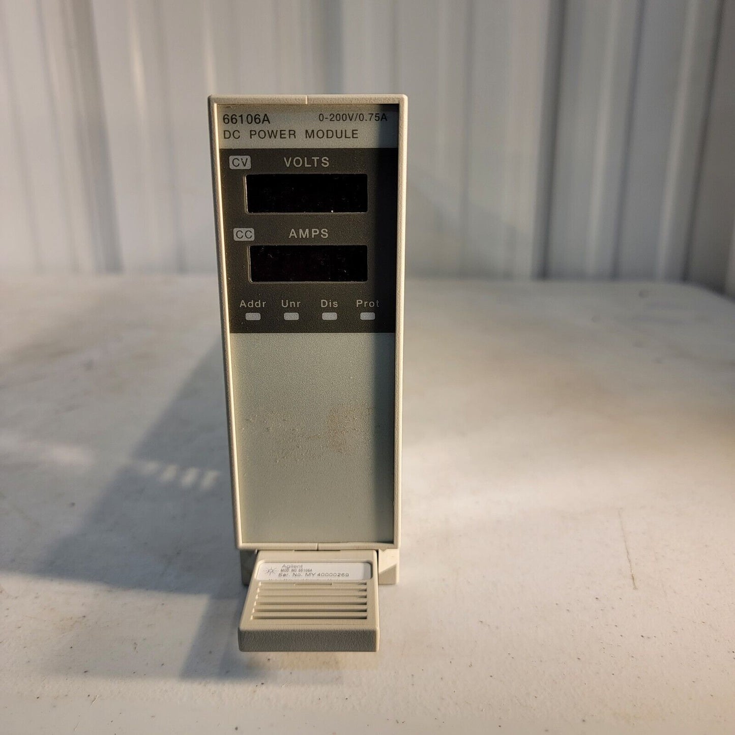 HP Agilent 66106A DC Power Module 0-200V 0.75A For 66000A Mainframe