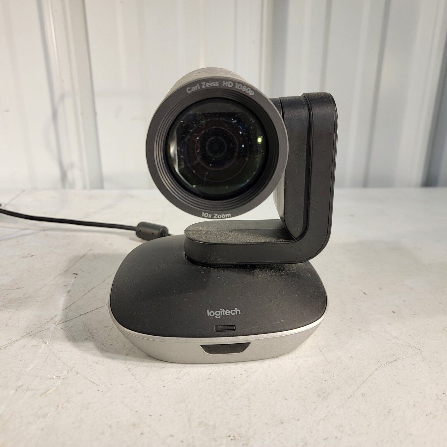 Logitech HD 1080p Video Conference Camera V-U0032 860-000504 w/ Power Supply