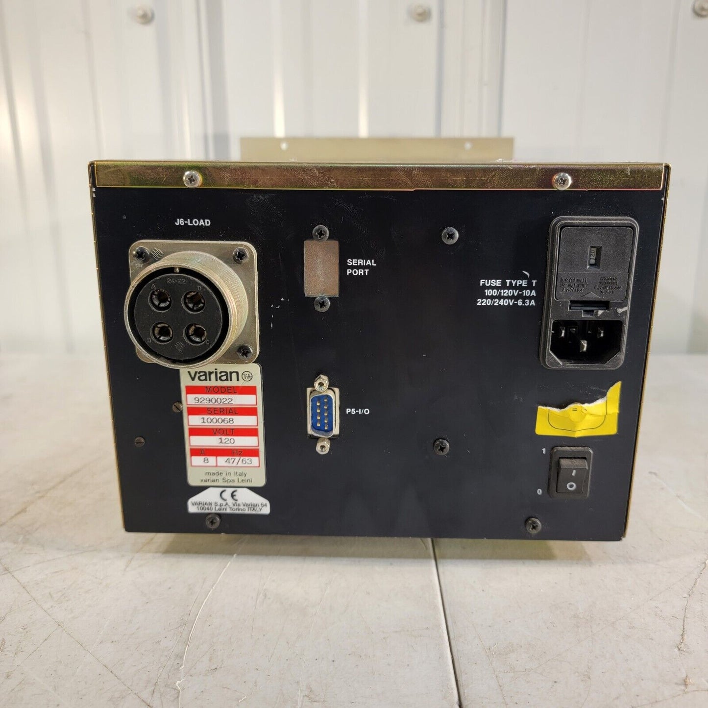 Varian TSP 3-Filament Sublimation Controller 9290022 TIBALL