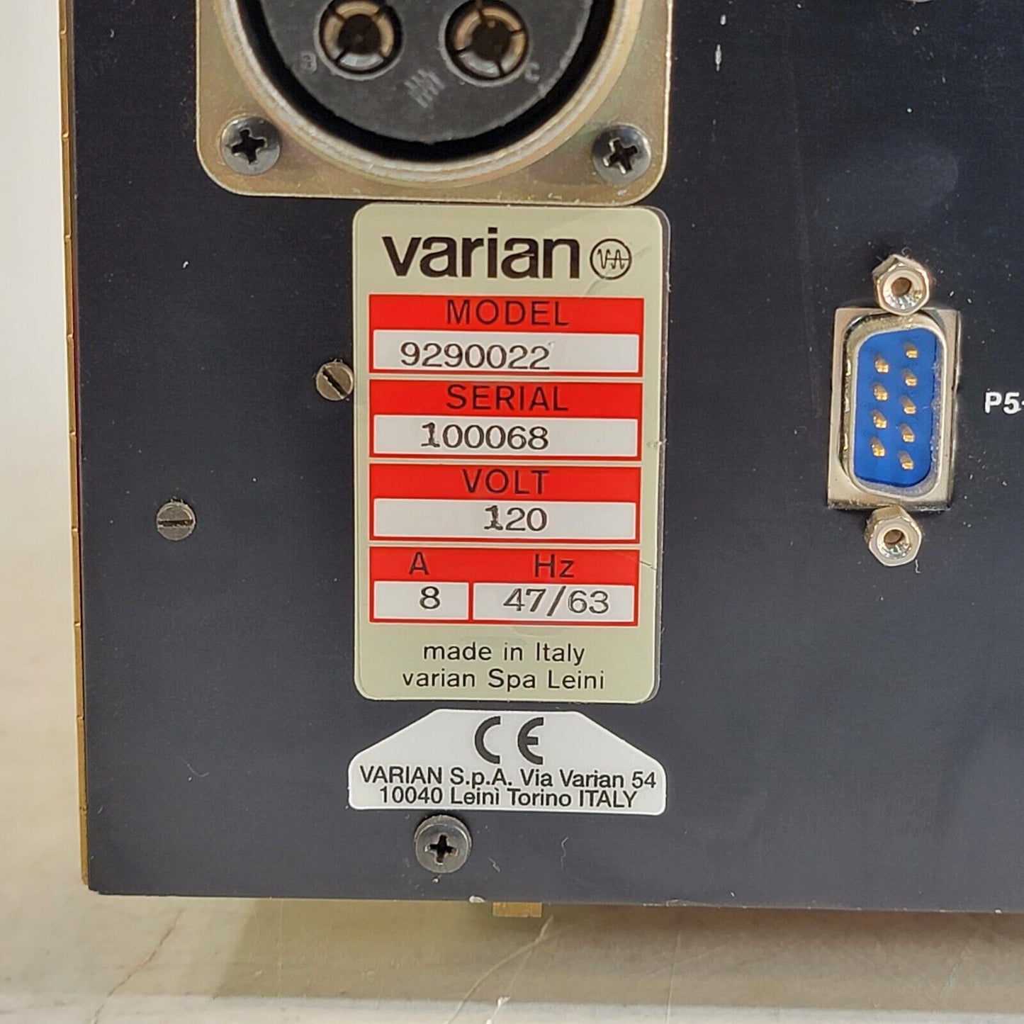 Varian TSP 3-Filament Sublimation Controller 9290022 TIBALL
