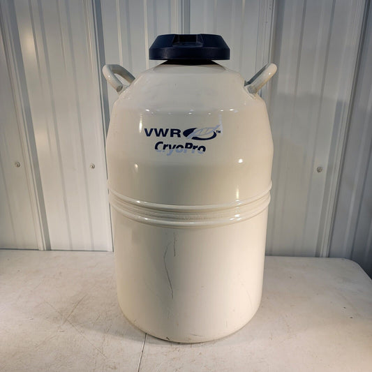 VWR CryoPro L-20 21 Liter Liquid Nitrogen Tank -NO CAP