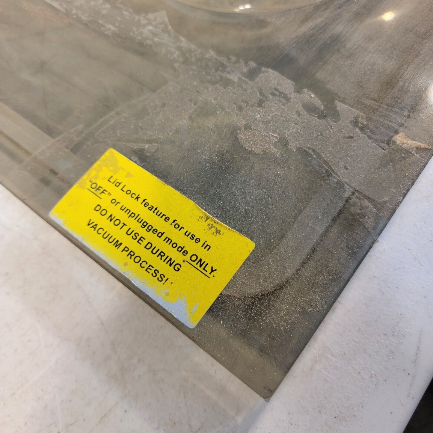 Vacmaster VP320 Vacuum Sealer Acrylic Lid Top Cover 22.5"x20"