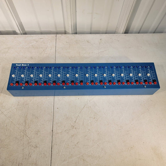 Test Box-1 Resistance Capacitance Jumper Box Enclosure Network 100Ohm 1kOhm 10nF