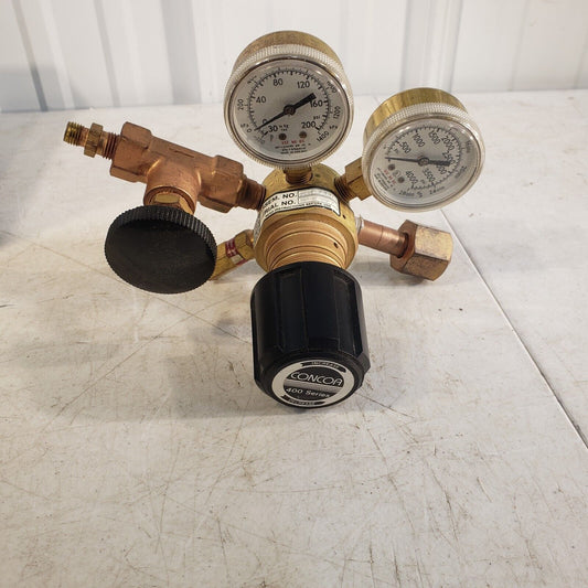 Concoa 400 Series 412-2331 Dual Gauge Pressure Regulator 200 PSI 4000 PSI